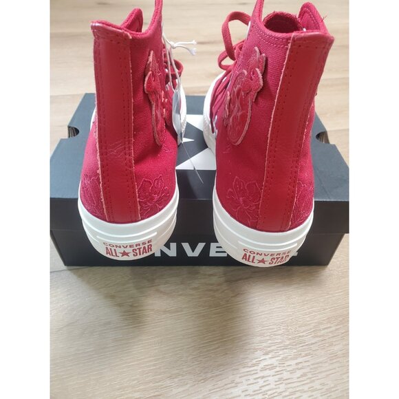 Converse Chuck Taylor All Star Lift Platform 3D Florals Days Ahead Womens Sz 8.5 - Picture 4 of 11